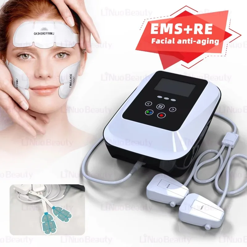 

Portable Beauty Instrument Facial Electrostimulation Pad Facelift Analysis Machine