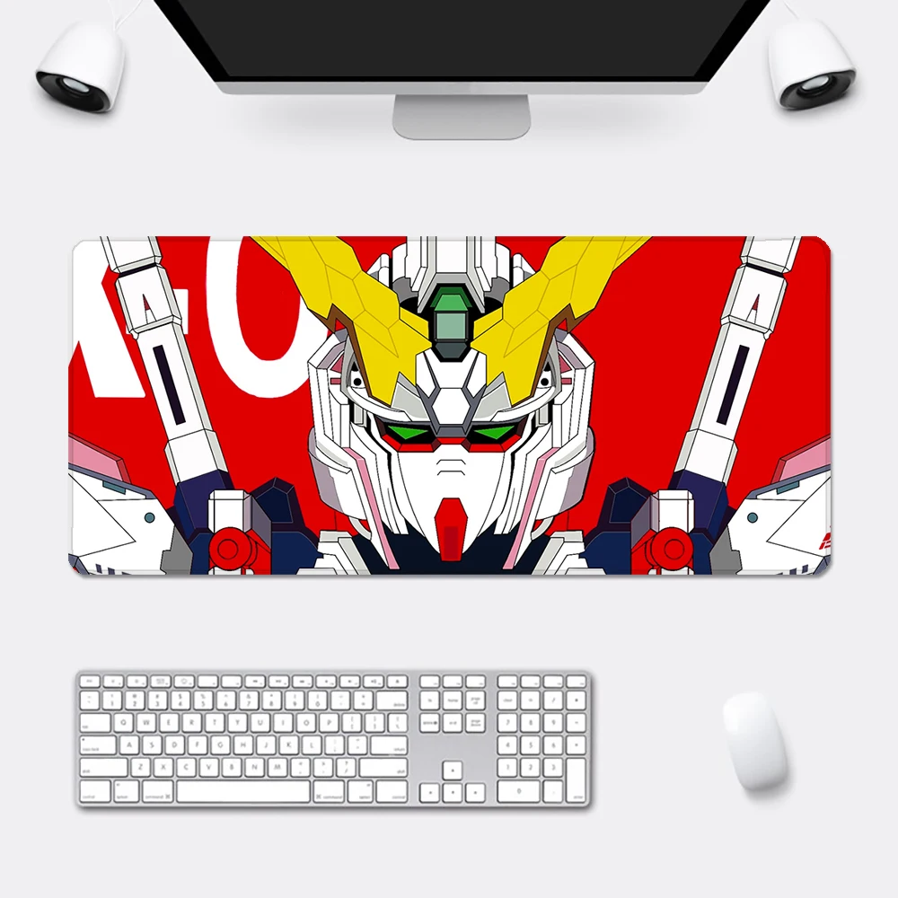 Mechanische Krieger G-GUNDAM Mouse pad HD-Druck Computers pieler Verriegelung kante rutsch feste Mauspad xxl90x40cm Tastatur PC Schreibtisch Pad