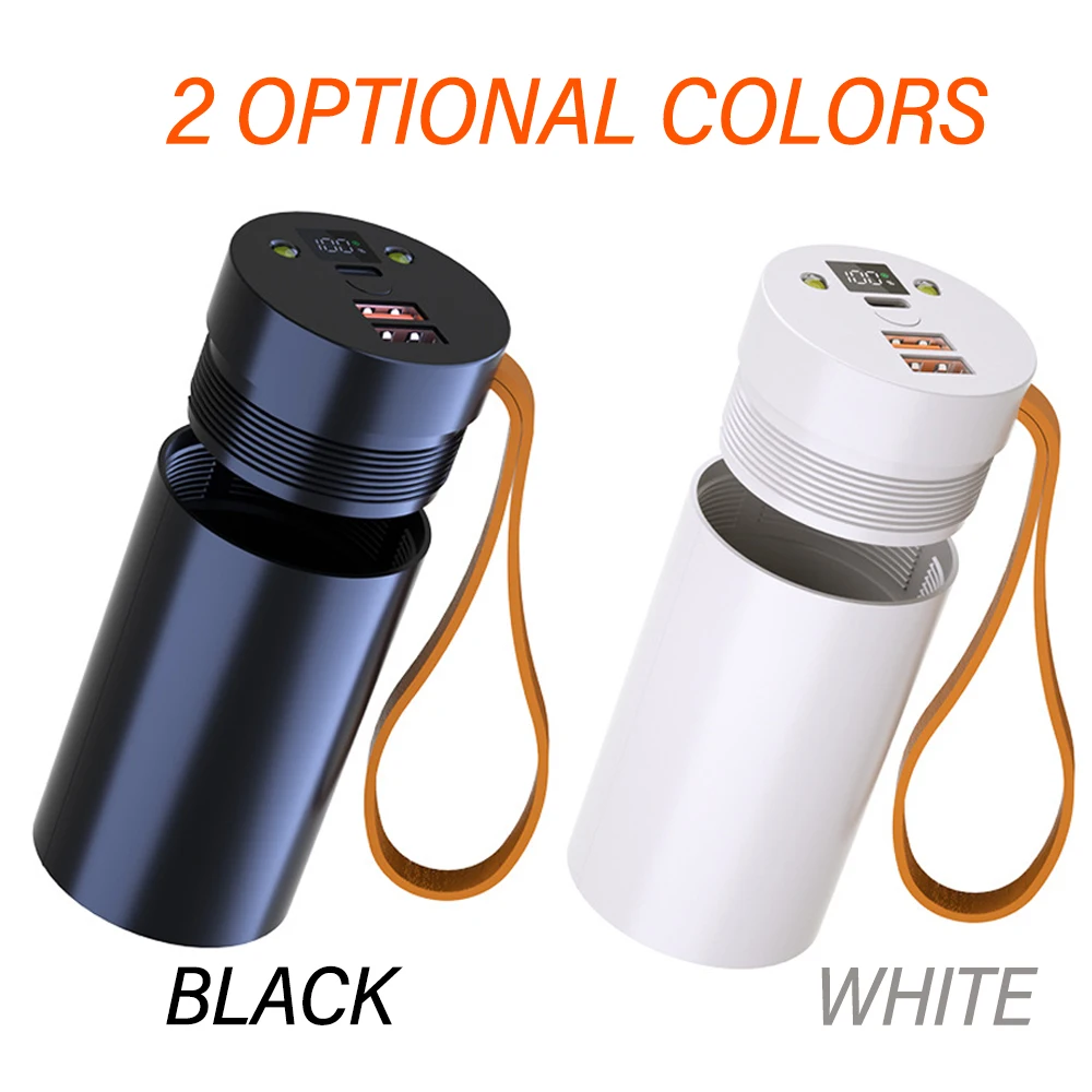 4680 4695 Cylindrical Battery Case 22.5W PD Fast Charge DIY Power Bank Kit Shell Empty Mobile Power Supply  Assembly Parts