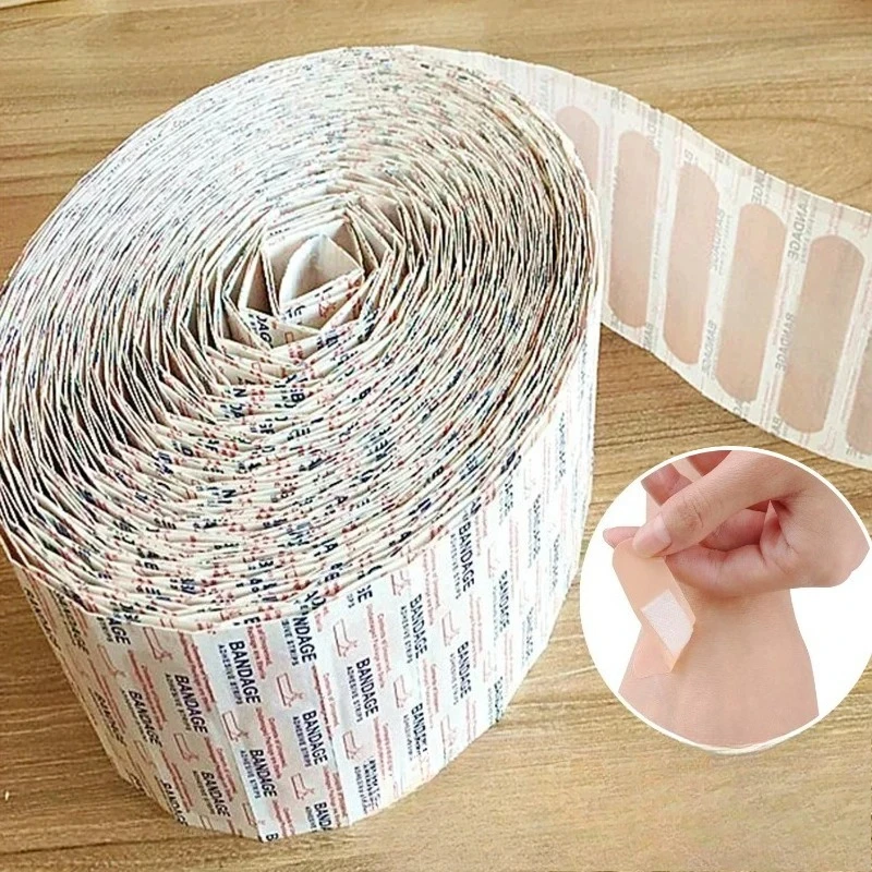 

500 disposable adhesive bandages, waterproof breathable pads, adhesive plaster, wound hemostatic patches, emergency bandages