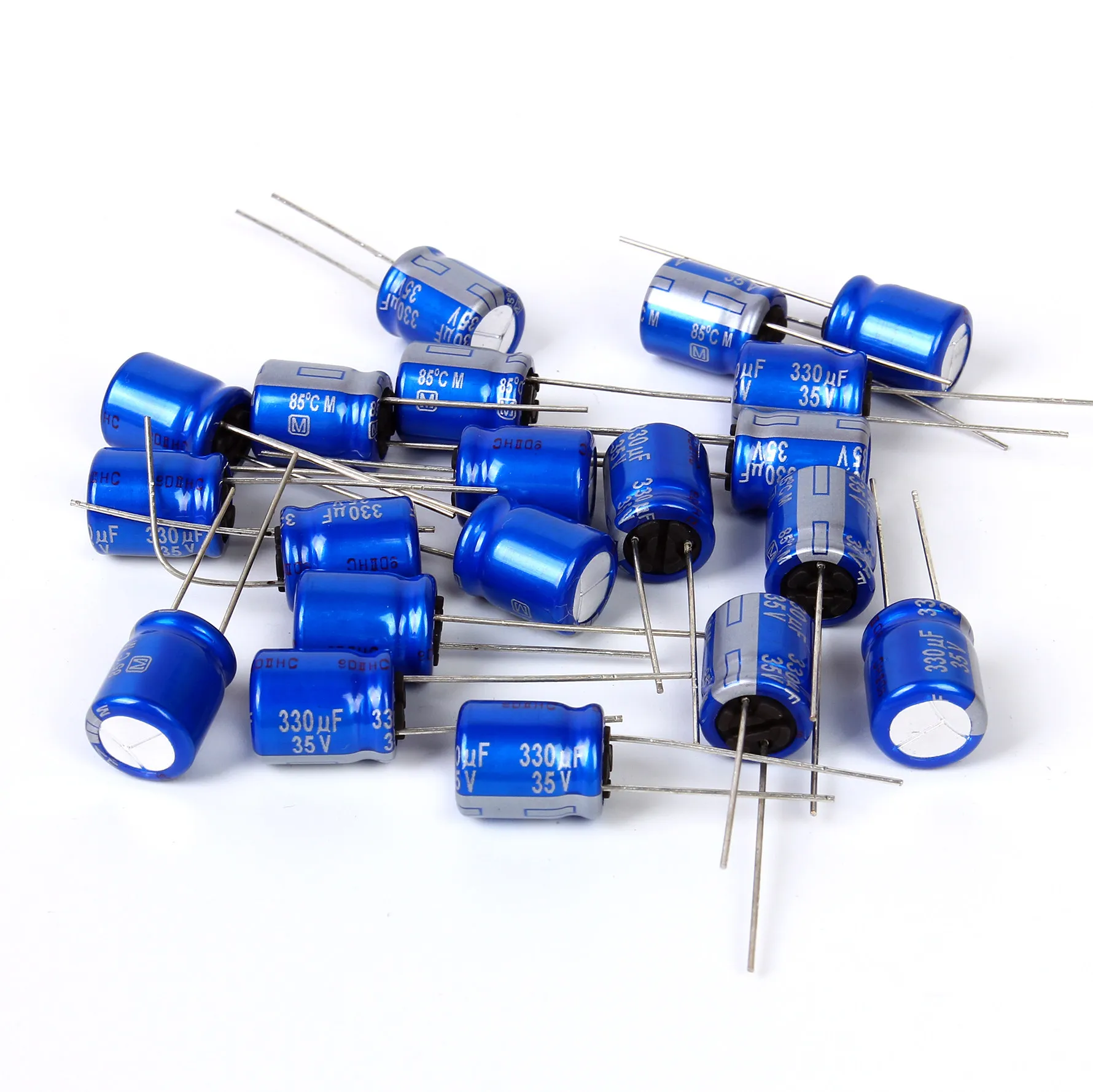 Select for Panasonic AM Series 330UF 35V Import HiFi Audio Aluminum Electrolytic Capacitor  30pcs