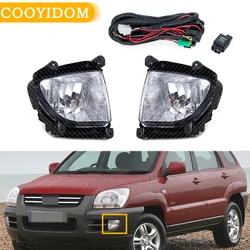 Front Bumper Fog light Fog Lamp For Kia Sportage 2.0 2.7 2005 2006 2007 922011F001 / 922021F001 Running light lamp