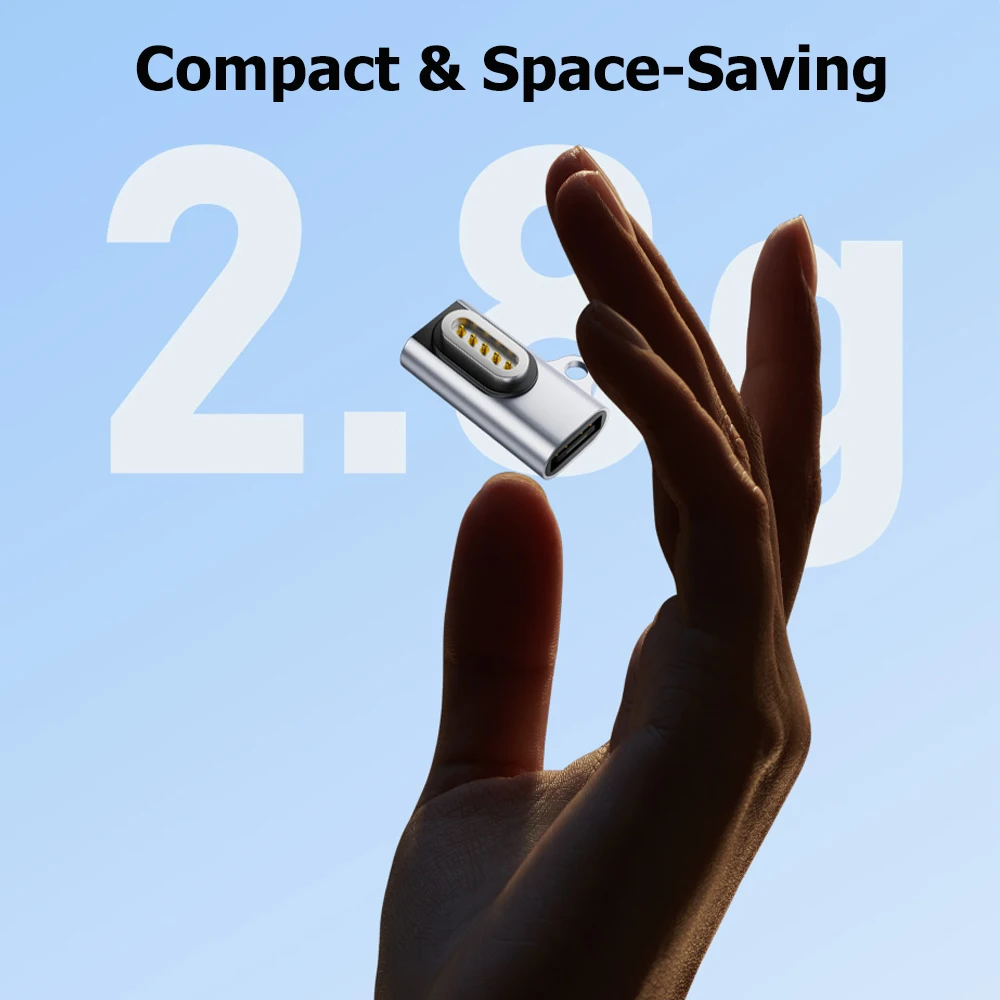5-Pin Typ-C Magnetischer Ladeadapter-Stecker für Rokid AI Intelligente Brille USB-C Stromversorgungskonverter für Heimbüros – Detail 8