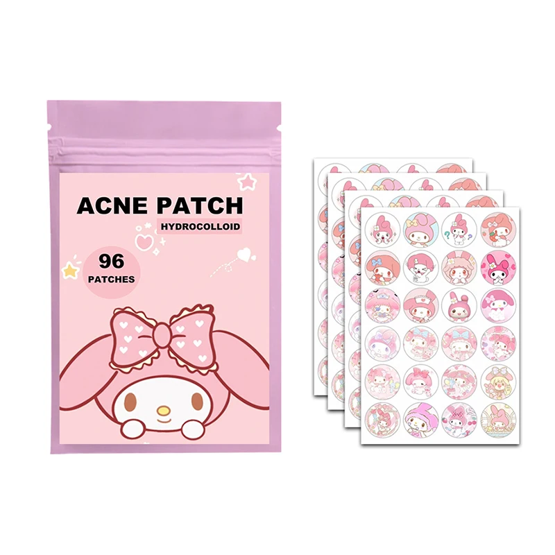 96PCS My Melody Repair Acne Patch Facial Skin Care Fade Blemishes Pimple Marks Closed Acne