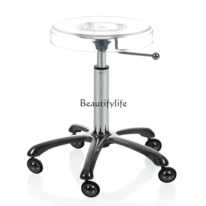 

yj5Transparent Bench Bar Chair Bar Stool Beauty Salon Chair