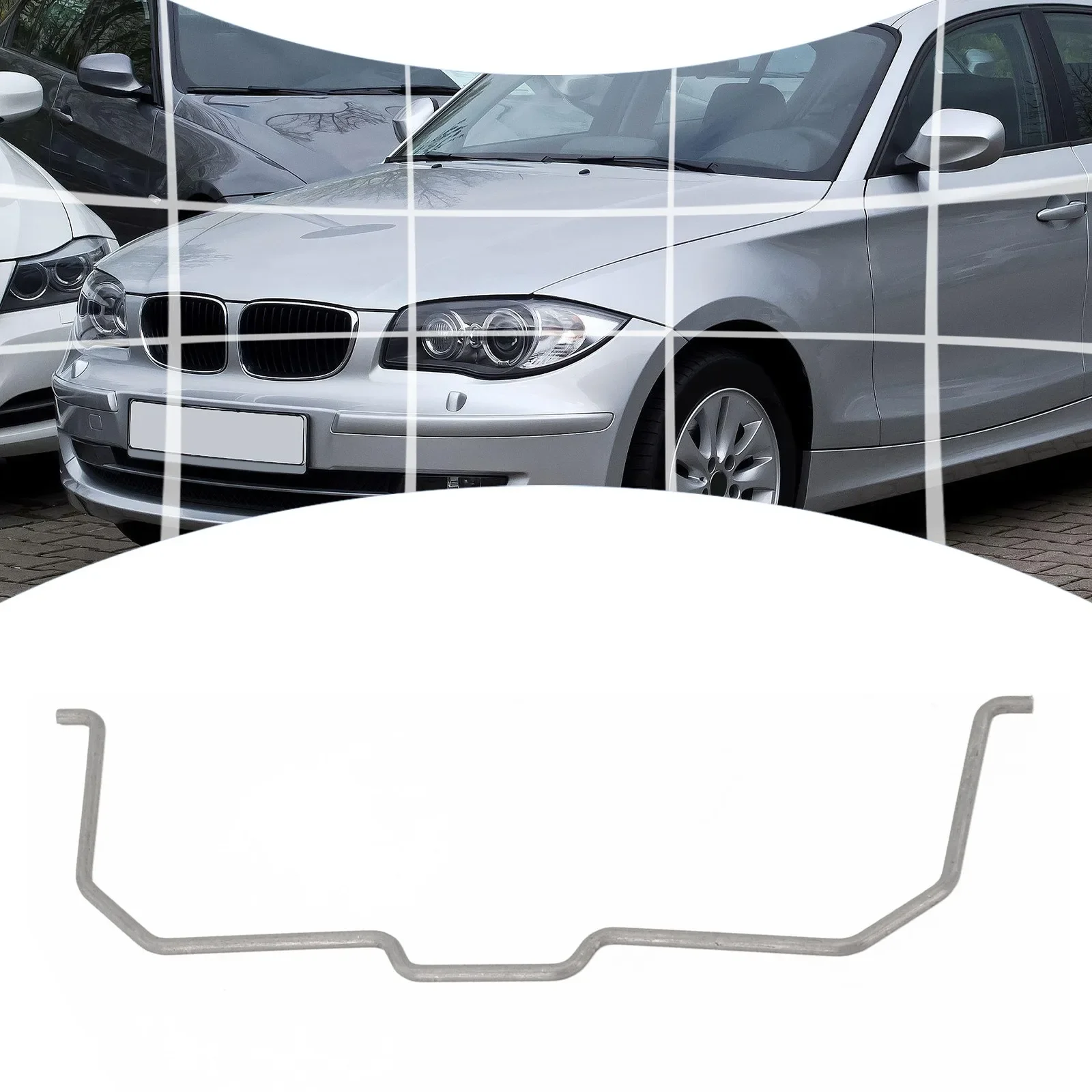 Headlights Support 63126924671 Front Headlights Support 63126924671 For BMW 1 E81 Headlight Bulb Cover Fixing Spring Metal