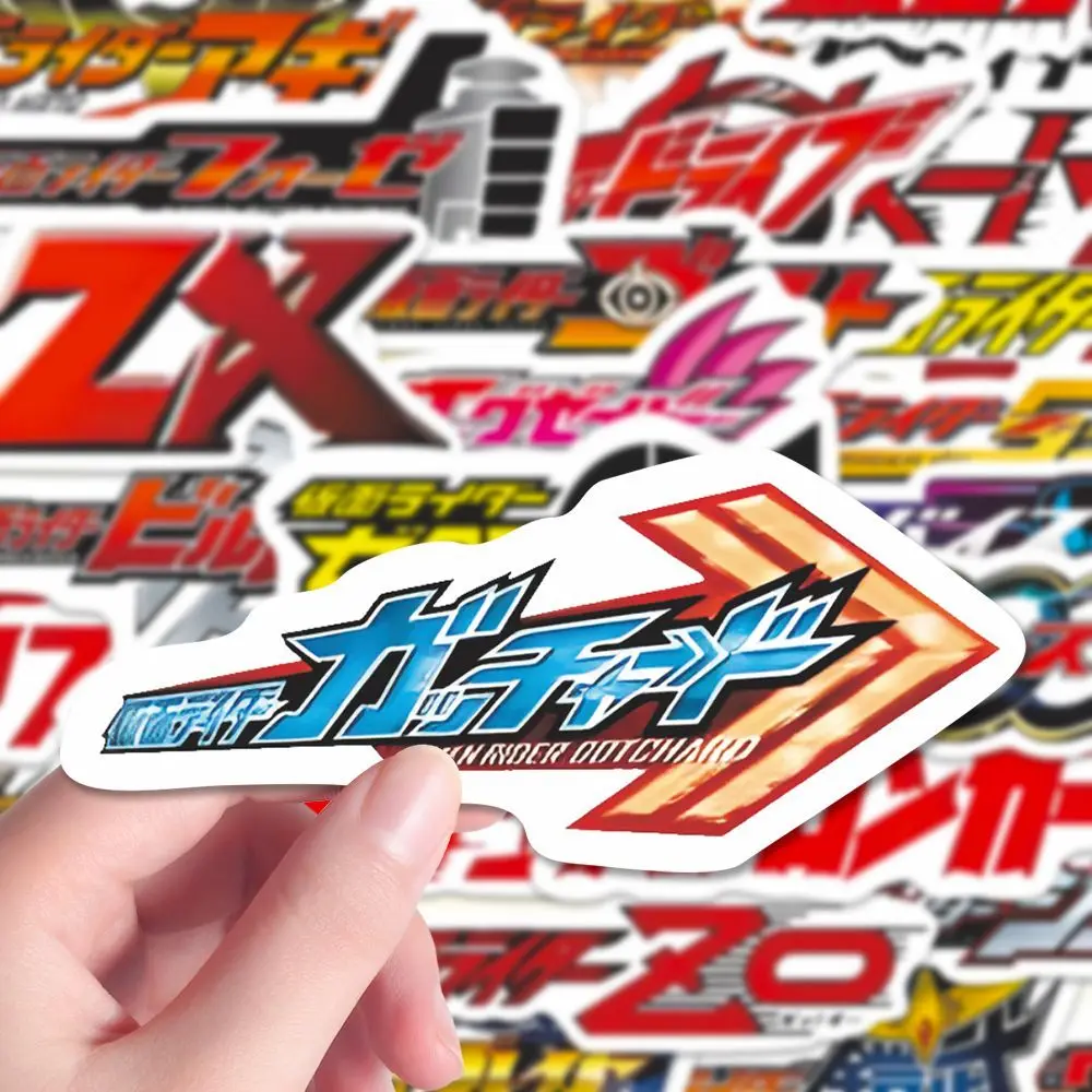 New Masked Rider Creative Personality Icon Sticker Anime Cartoon Student DIY Handbook Notebook Phone Case Decorative Sticker