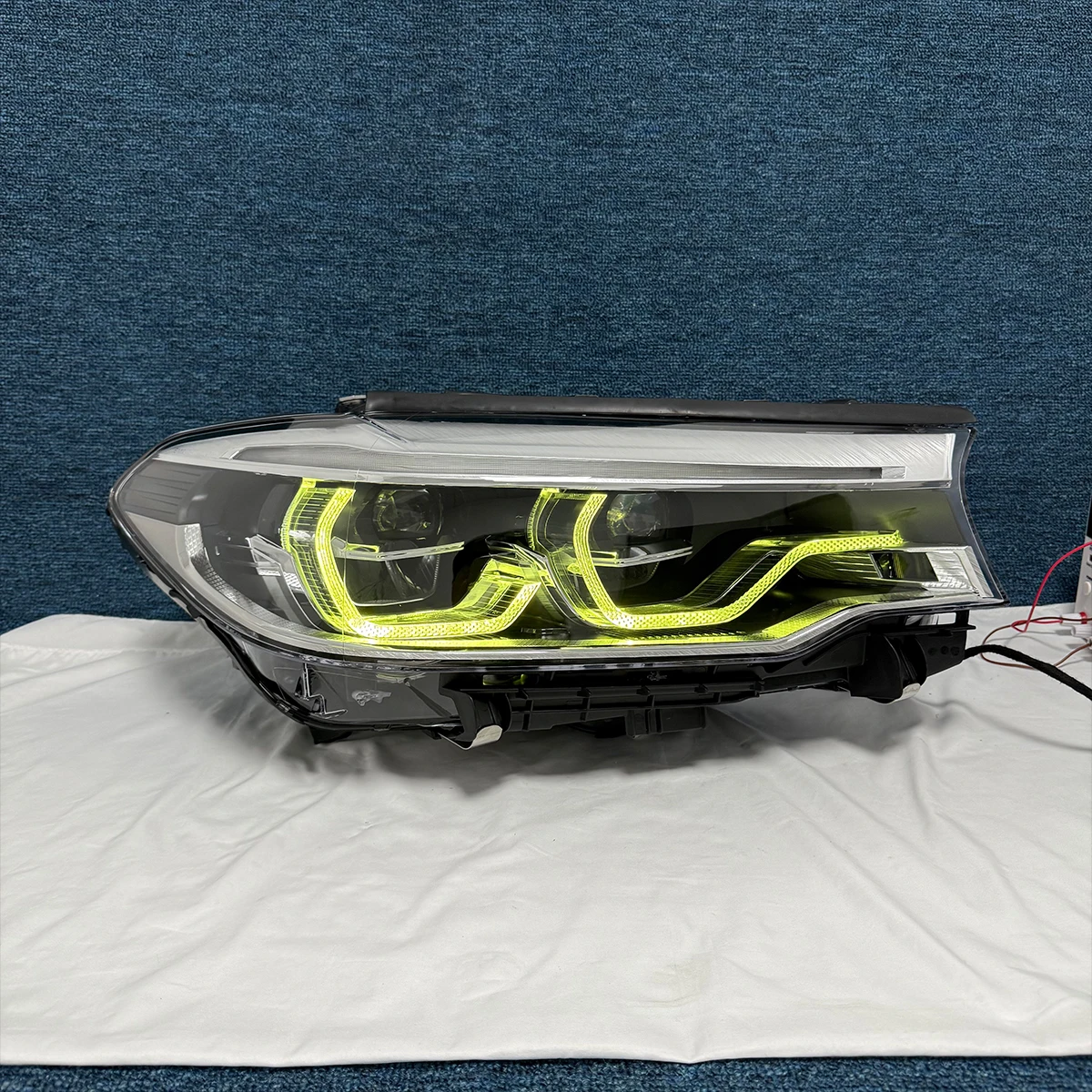 LED Headlight Assembly For BMW 5 Series M5 G30 G31 F90 2017-2020 RGB APP Control DRL Plug And Play Car Accessories