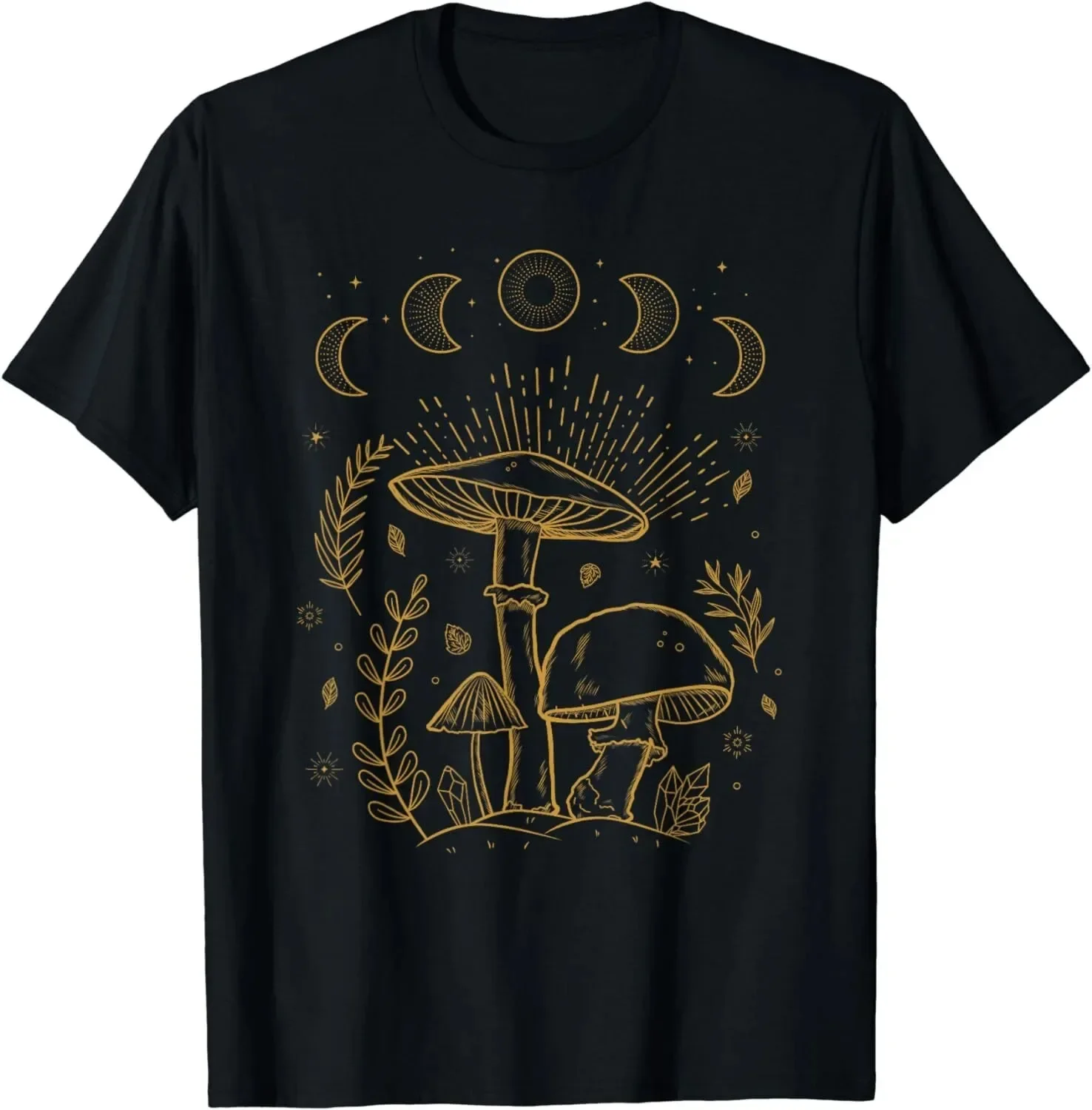 

Mushroom Unisex T-Shirt Goblincore Aesthetic Dark Academia Cottagecore Shirt