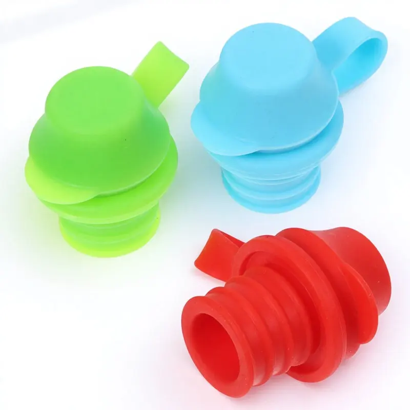 

3Pcs Leak Proof Silicone Water Bottle Caps Safe Spout Adapter for Children Toddlers Silicone Milk Bottle Tops