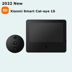 2022 Newest Xiaomi Smart Cat-eye 1S Wireless Video Intercom 1080P HD Camera Night Vision Movement Detection Video Doorbell