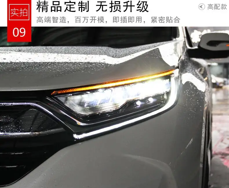 2017 2019y Auto Bumer Scheinwerfer für Honda CR-V CrV Scheinwerfer Autozubehör alles in LED Nebels chein werfer für Cr V CrV Scheinwerfer