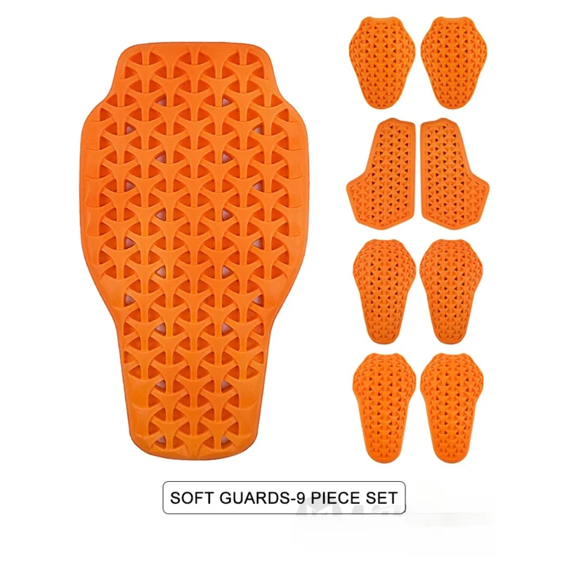 

Breathable CE2 Motorcycle Cycling Jacket Pads Moto Accessories Built-in Protective Inserts Motocross Motorbike Riding Equipment