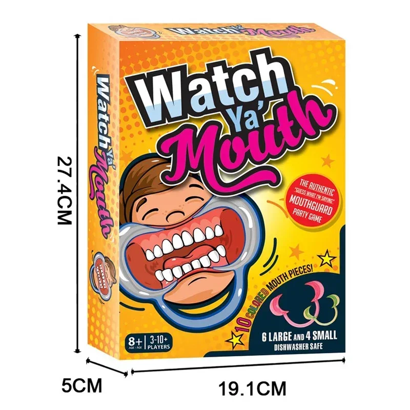 Watch Ya \'Mouth Family Board Game - Perfect for Family Fun and Laughter