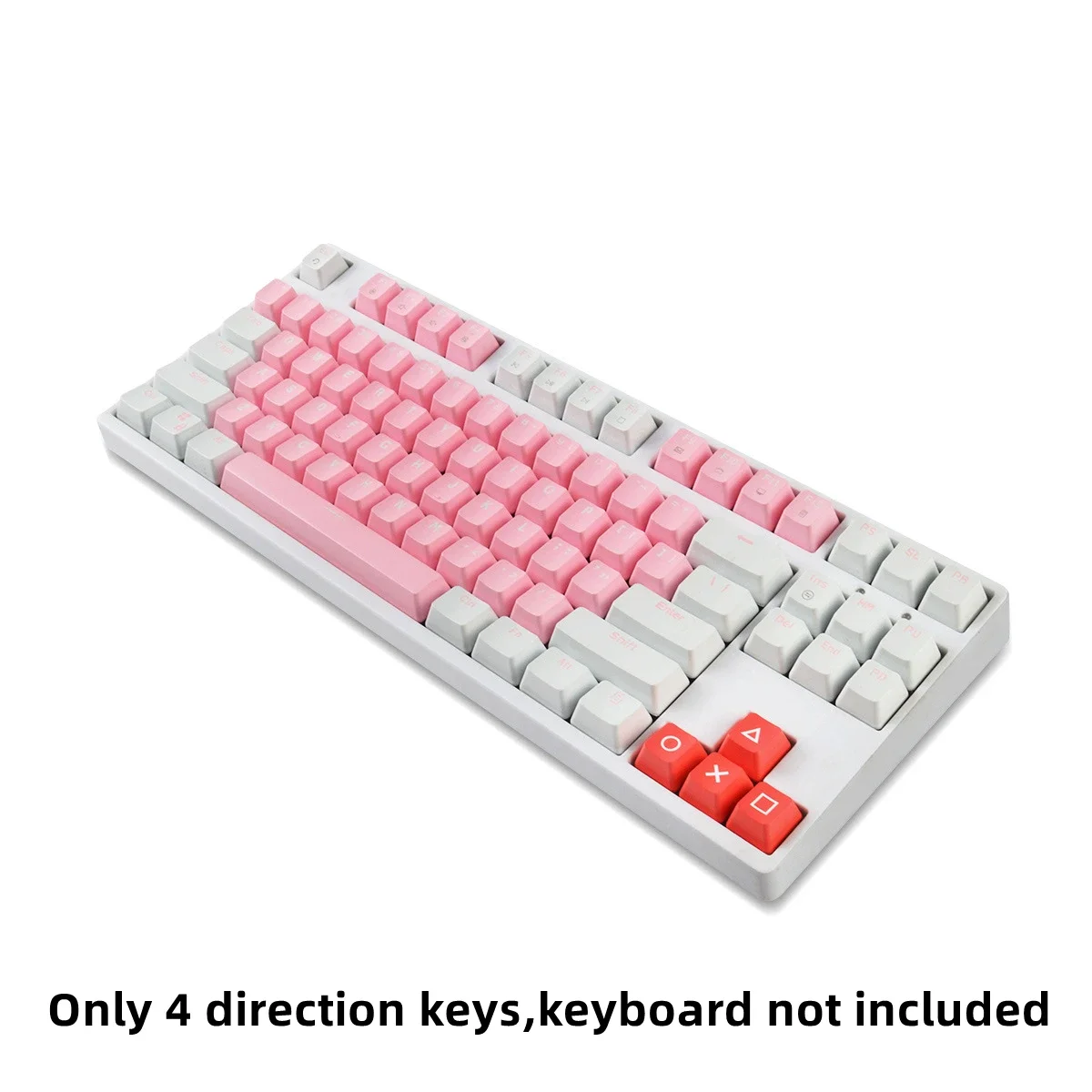4pc PBT Cherry Profile Keycaps Arrow Keys 5-Sided Dye-Sublimation For Cherry Gateron MX Switches Mechanical Keyboard image 3