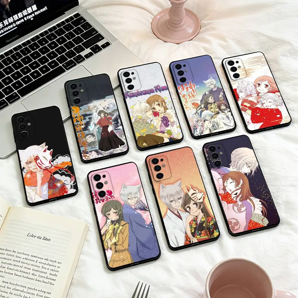 

kamisama kiss look of love Phone Case For Samsung S25,24,23,22,30,21,10,9,Ultra,Plus,Lite,FE,4,5 G Soft Black Case
