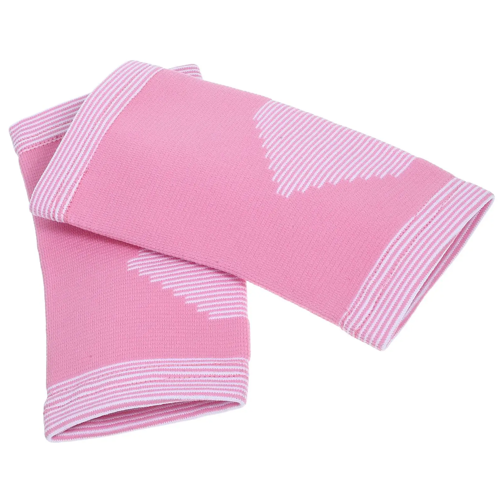 

1 Pair Ankle Support Socks Pink Professional Sports Braces Protector Elastic Covers For Women Men Basketball Exercise Foot Ankle
