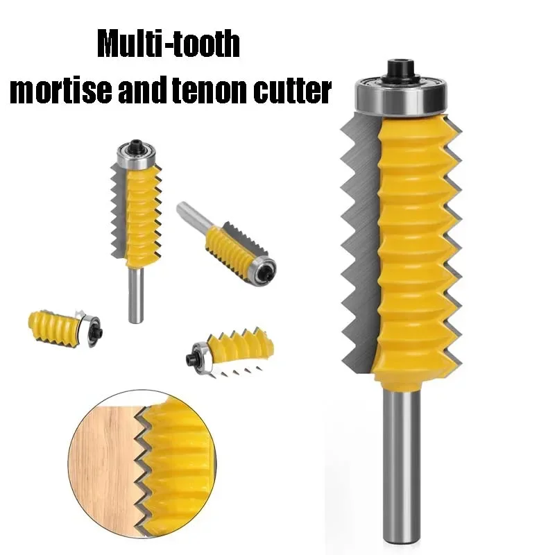 8-Shank Multi-Tooth Tongue Groove Milling Cutter Moulding and Slotting Knives Wave Splicing Knives Tapered tenoners for V-joints