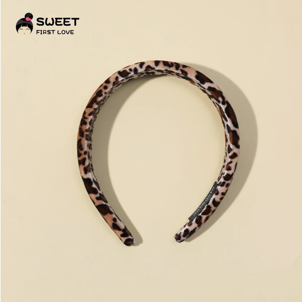 New Fashion Hair Hoop Hair Bands for Kids Girls Leopard Headbands Designer Wide Hairband Children Hair Accessories Headwear