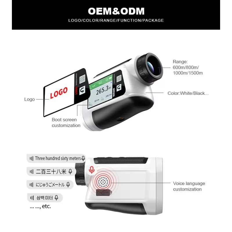 

TULX NP Long Distance Laser Rangefinder Golf Distance Measuring 1500 Meters