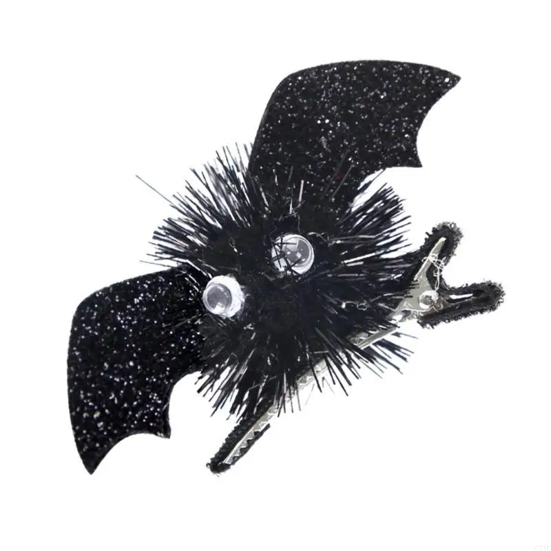 C71F Teen Girl Hair Clip Bat Wing Hair Barrettes for Teen Vacation Bangs Wear