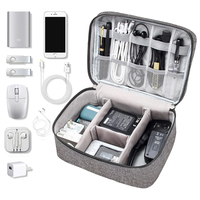Travel Cable Bag Portable Digital Storage Pouch Charger Data Cable USB Bag Organizer Waterproof Electronic Accessory Storage Bag