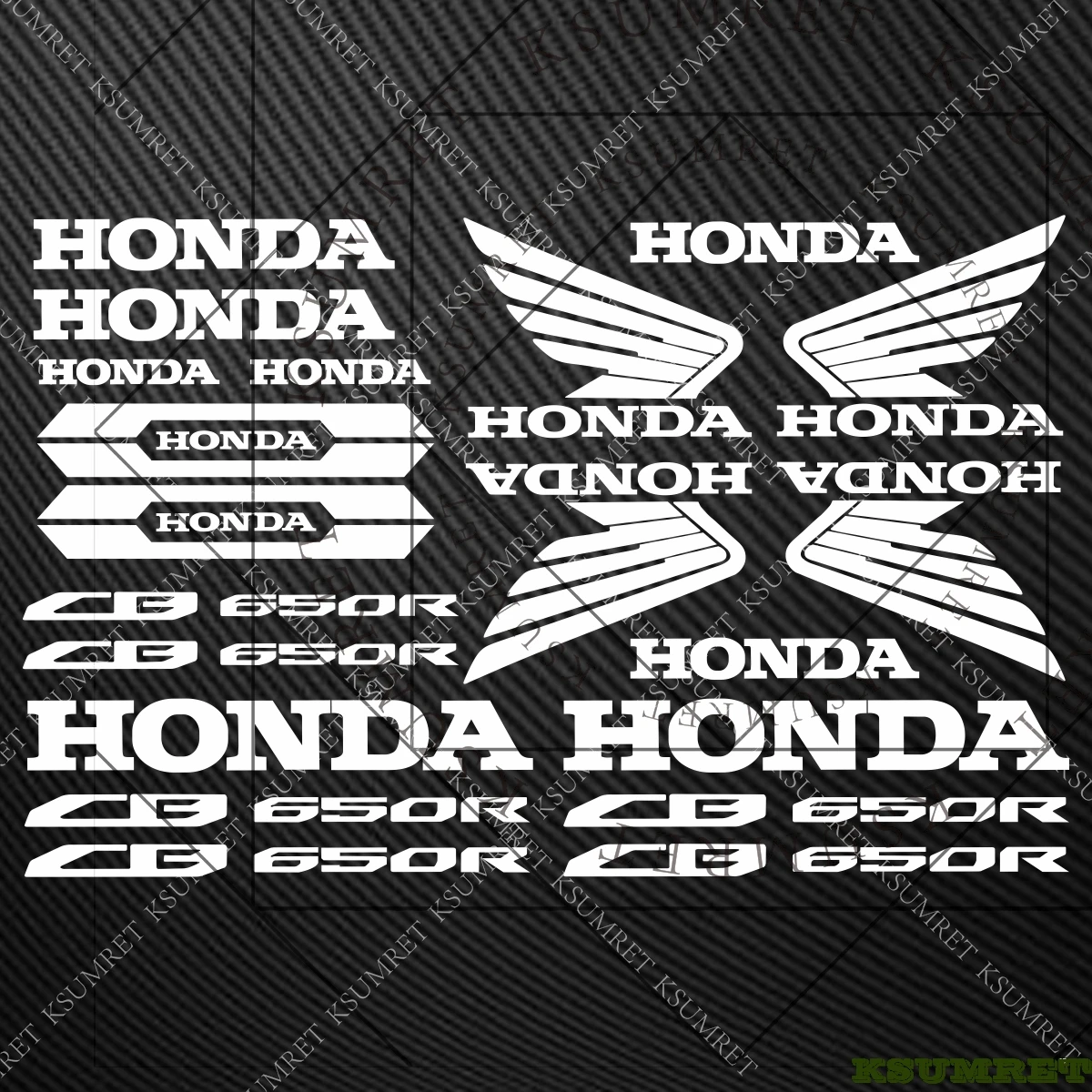 

Наклейка для мотоцикла Honda CB650R, наклейка с логотипом CB650R, светоотражающая, водонепроницаемая