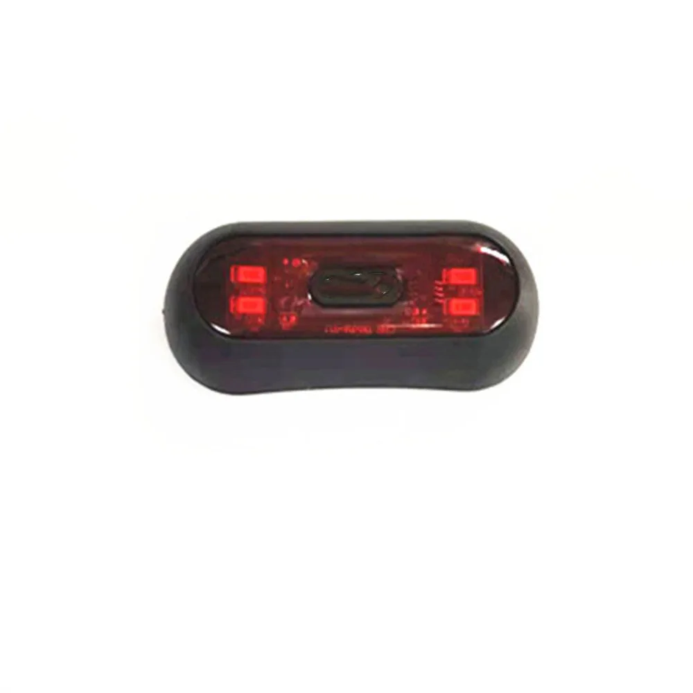 Helmet LED Safety Signal Light, USB Charge Waterproof Warning Tail Lamp for Motorcycle Night Riding,  Riding Helmet Accessories