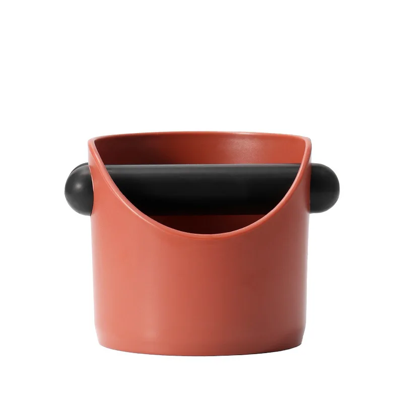 Heavy Duty ABS Coffee Knock Box Espresso Grounds Bucket Minimalist Mini Waste Container Cleaning Tool For Baristas