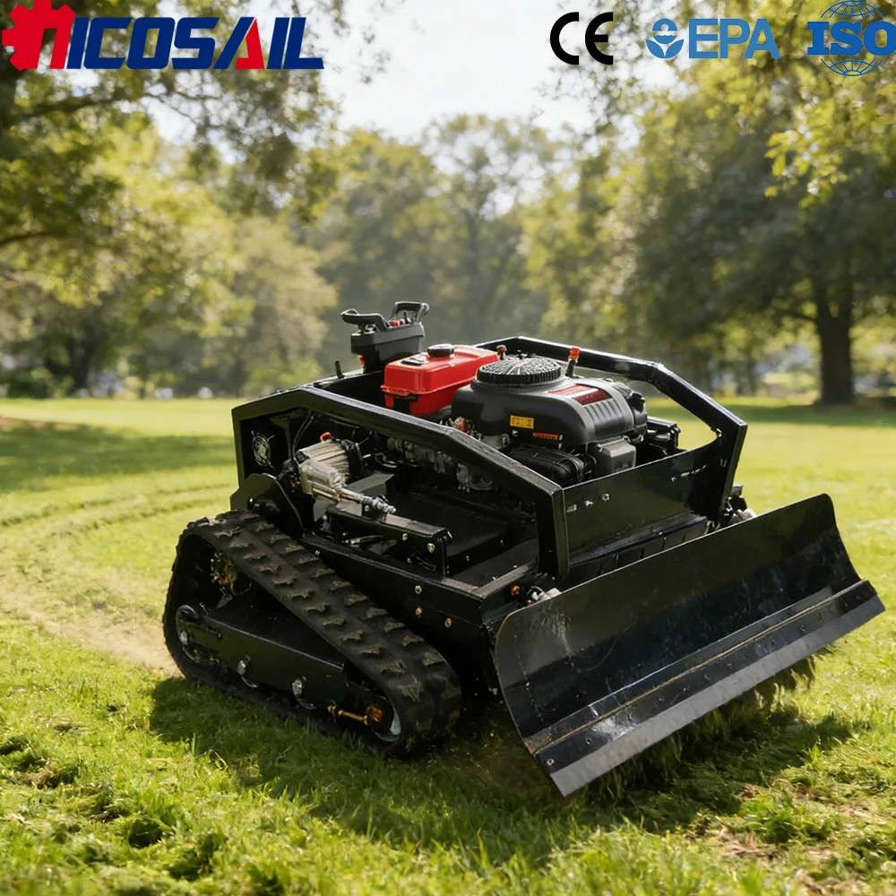 

1000mm Remote Control Garden Mower CE Approved Euro 5 Compact Design Easy Operation for Park Farm
