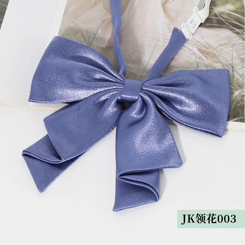 Solid Color Bow Tie College Style School Uniform Accessories Personalized and Fashionable Bow Tie Daily Casual Cute Bow Tie image 5