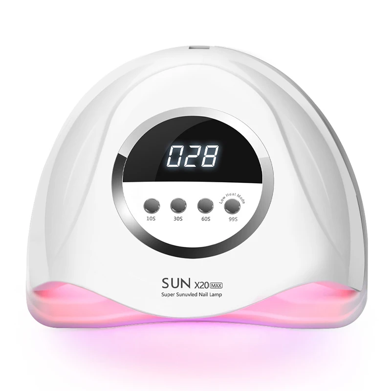 320W LED UV Lamp Dryer For Nails Gel Polish Drying Lamp With 4 Timer Setting Auto Sensor Professional Nail Light For Nail Salon