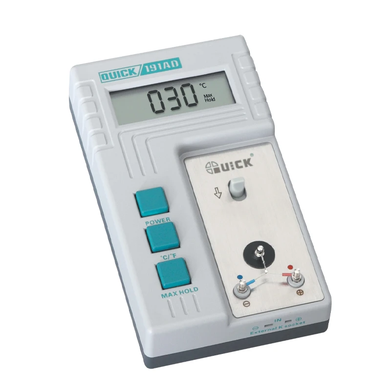 Digital temperature tester for soldering tip and desoldering nozzle LCD display precise measurement soldering thermometer