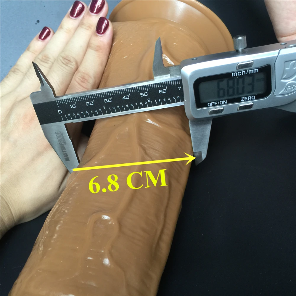 11.6 inch D: 6.8 cm Big Dildo Super huge Thick Dildos Sturdy Suction Cup realistic Penis Dick for Women Horse Dildo sex toy