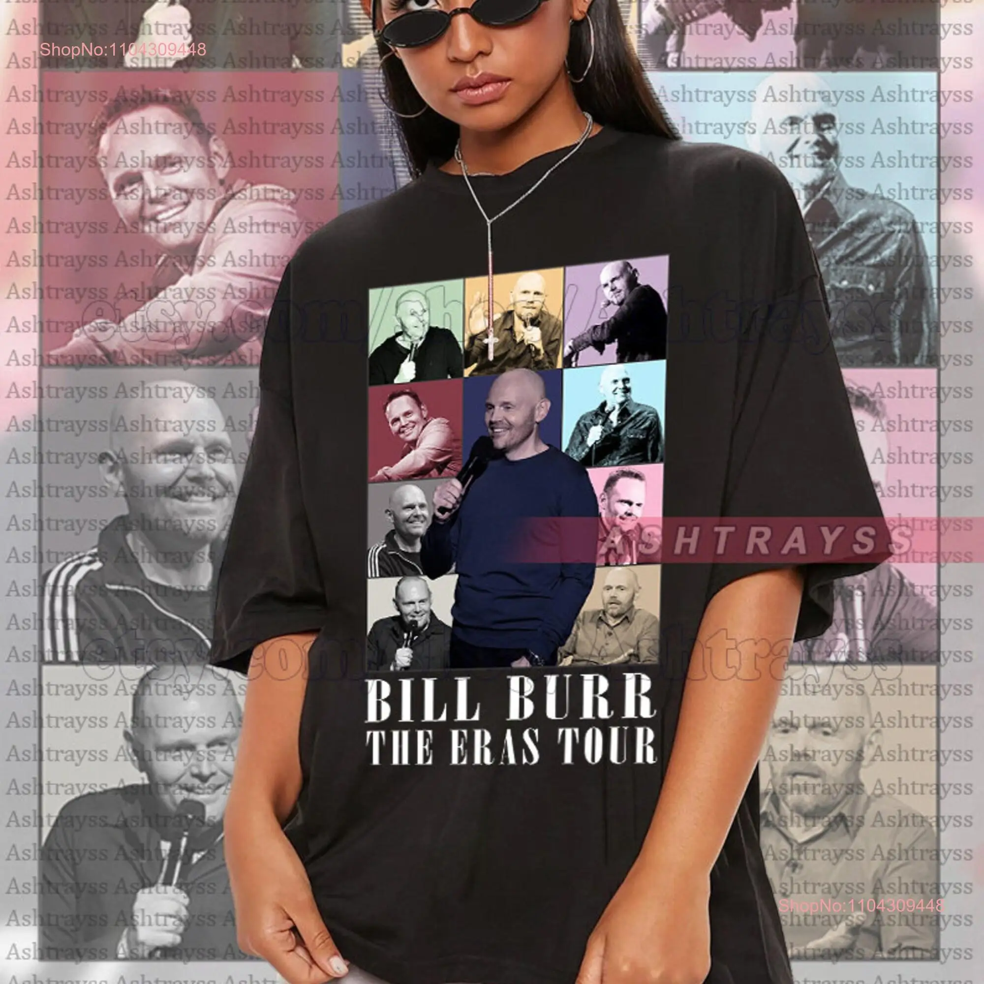 Bill Burr The Eras Tour tee long or short sleeves