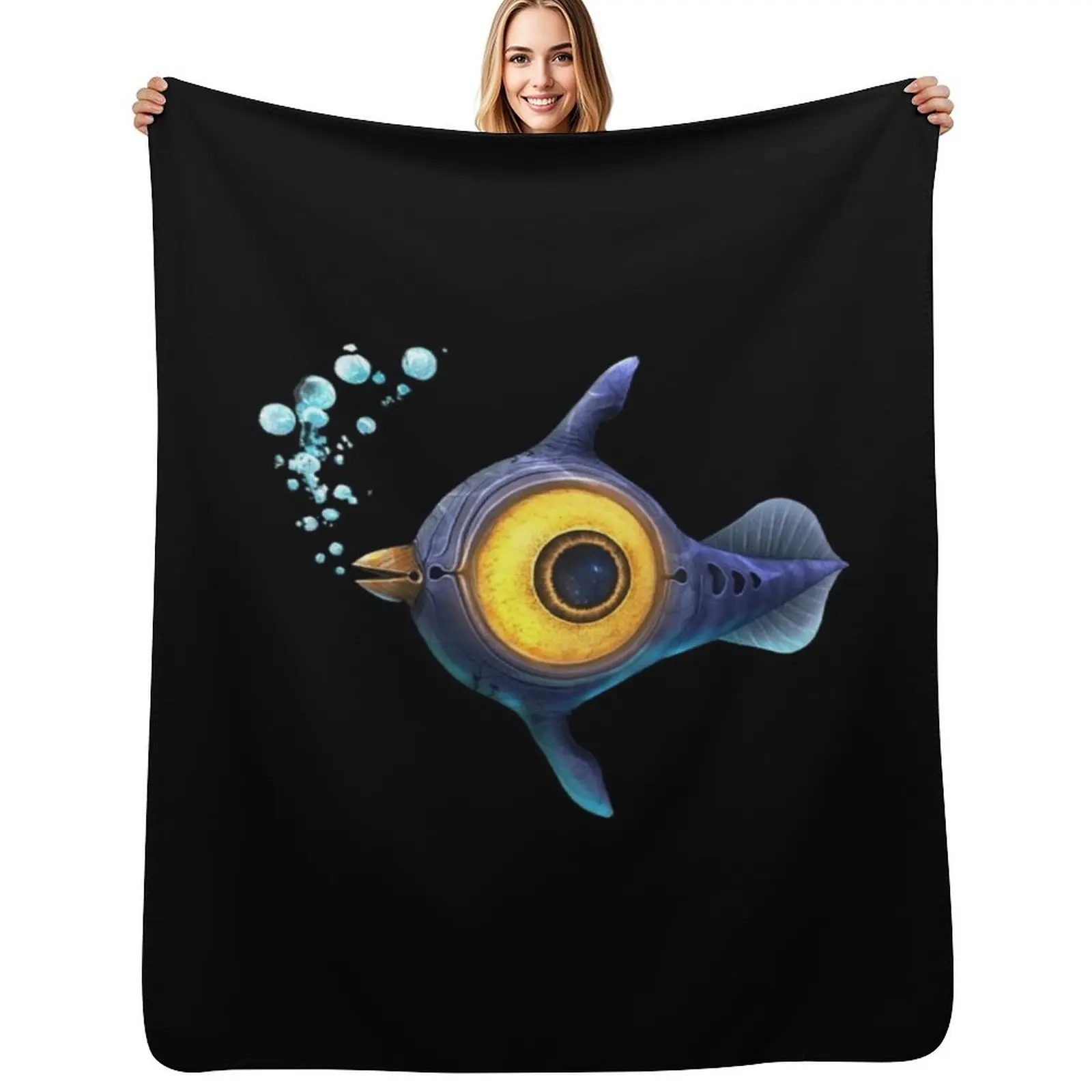 

Peeper Throw Blanket Cute Plaid anime Nap Giant Sofa Blankets