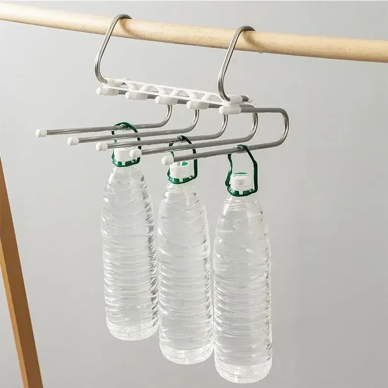 Multifunctional Pants Hanger Clothes Organizer Adjustable Pant Storage Rack Closet Organizer Trouser Hanger Home Organization