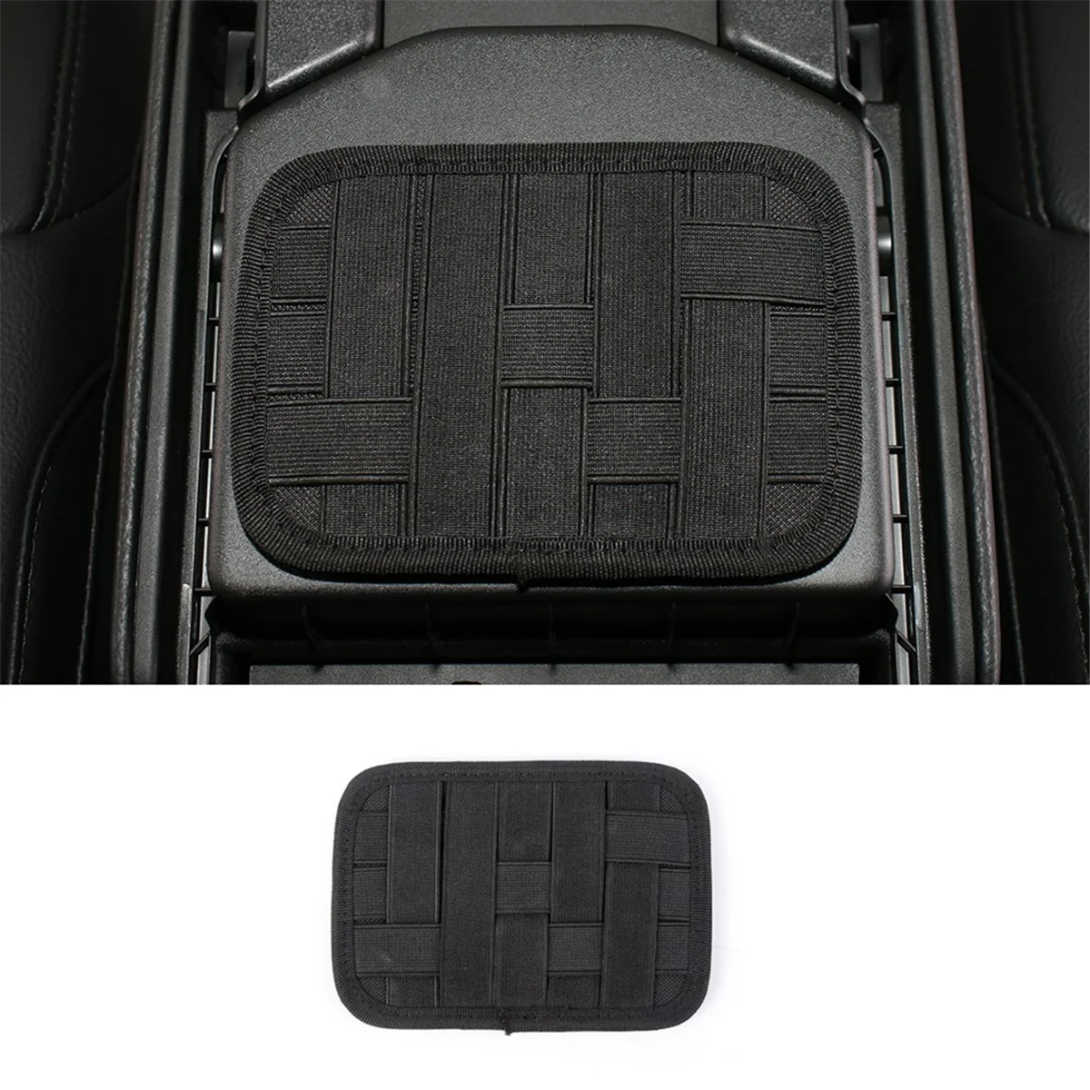 For Jeep Wrangler JK 2007-2017 Jeep Wrangler JL Gladiator JT 2018-2023 Car Center Console Organizer MOLLE Panel