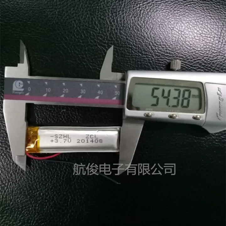 بطارية ليثيوم بوليمر 3.7 فولت 651452 P 400MAH مناسب لقلم تسجيل Tsinghua Tongfang والفأرة اللاسلكية وما إلى ذلك.