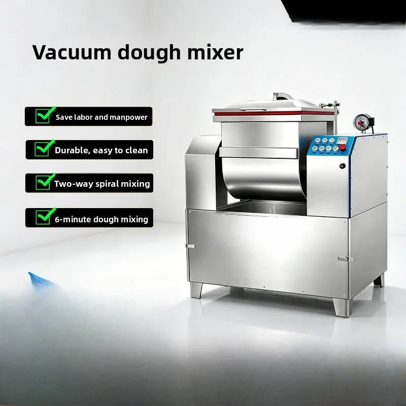 Vacuum Mixer, Commercial Wheat Flour Flour Live Gluten Mixer Large Dough Processing Machine
