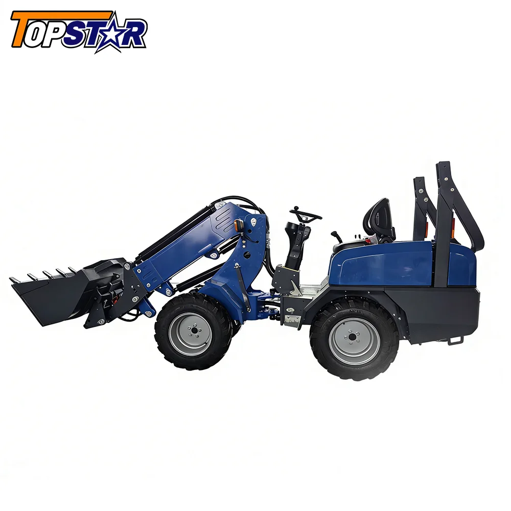 Picture 6: 3 Ton Backhoe Loader Diesel Hydraulic 4x4 Loader Hot Sale for Construction & Farm