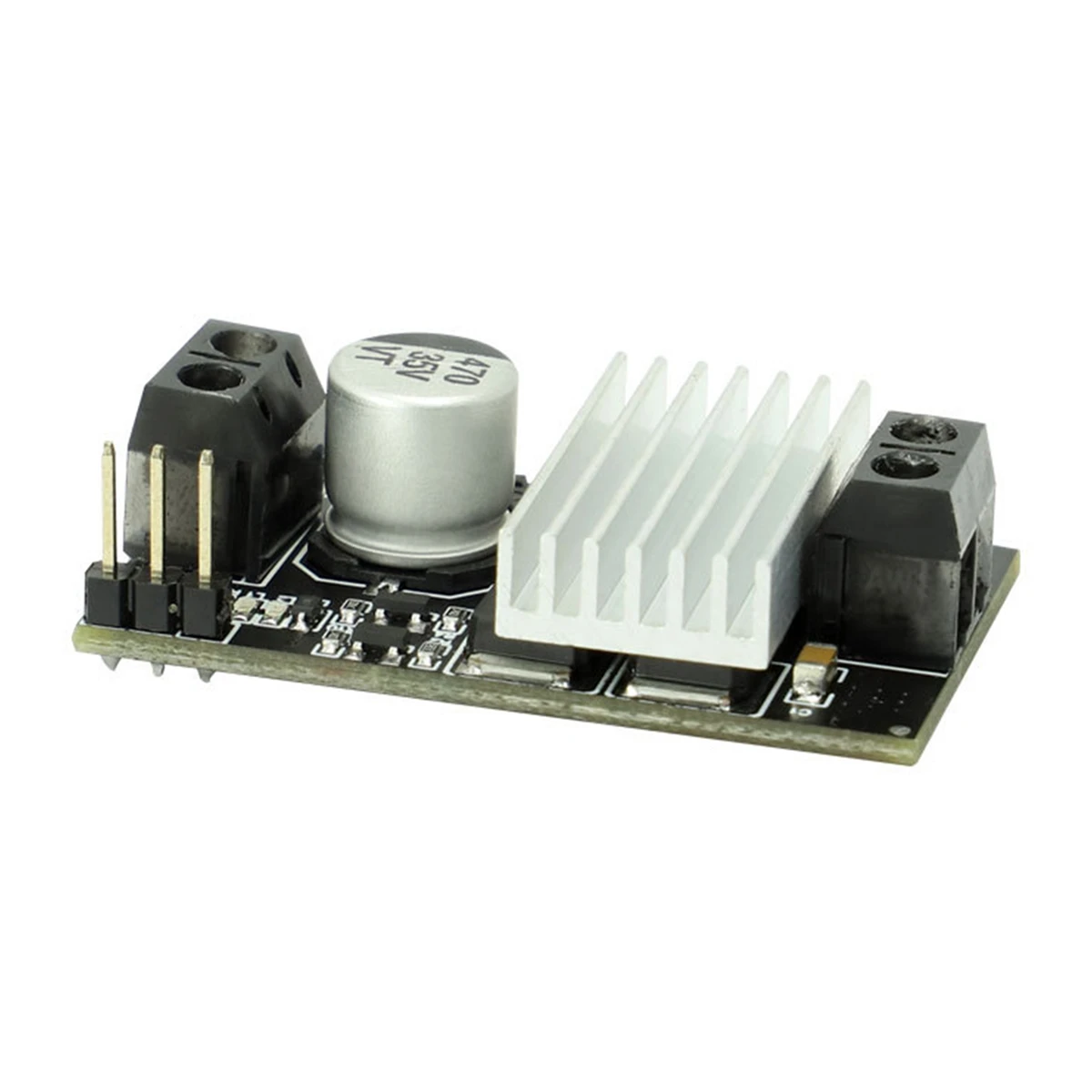 MC10 DC Motor Drive Module 10A 3-20V High-Power PWM Speed Regulating Light Regulating Wide Voltage Current Drive Module