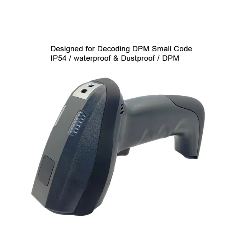 Waterproof Multi-Interface USB RS232 High Performance Industrial DPM Handheld Laser Etched Barcode Reader