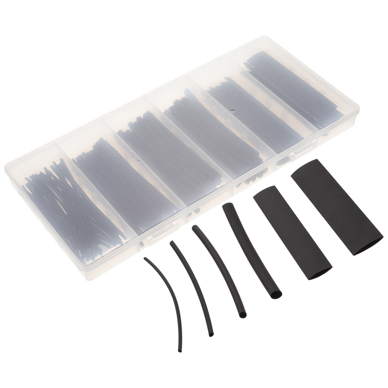 

1 set Black Heat Shrink Tubing Kit Premium Silicone Rubber Insulated Waterproof Cable Sleeving Electric Tubes