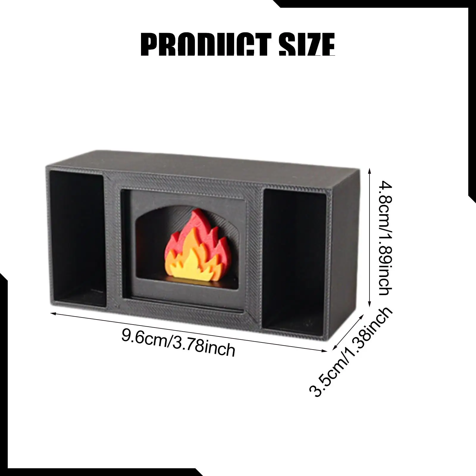 ديكور مشهد مدفأة بيت الدمى، لوازم مشهد المدفأة الصغيرة المحاكاة