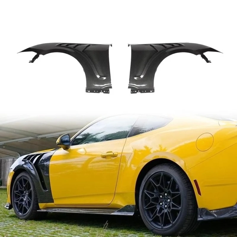 

Factory Direct Carbon Fiber Side Fenders for Mustang S650 GT Coupe 2024+ Body Kits for Car High Quality