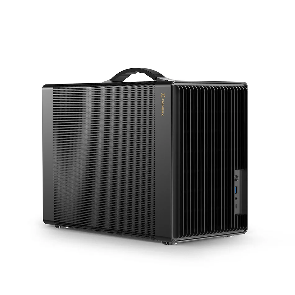 パワートレイン P40 メッシュデスクトップケース MATX/ITX メイン