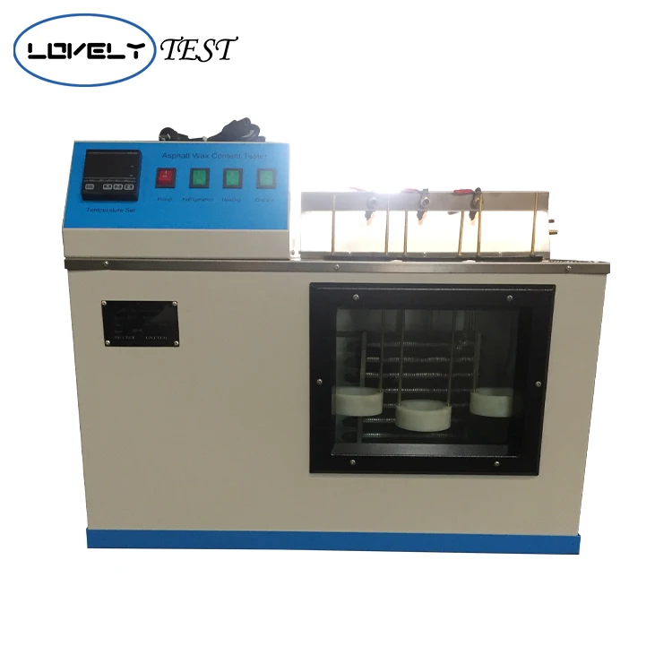 

Petroleum Asphalt Cracking Distillation Wax Content test Petroleum Paraffin Content Tester 3 Sets of Samples