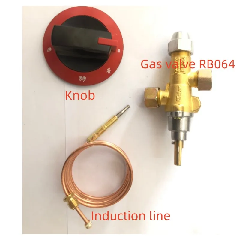 1pc gas safety valve for frying pan oven stove grill fryer gas Heater fire control valve pilot burner gas oven Inlet valve