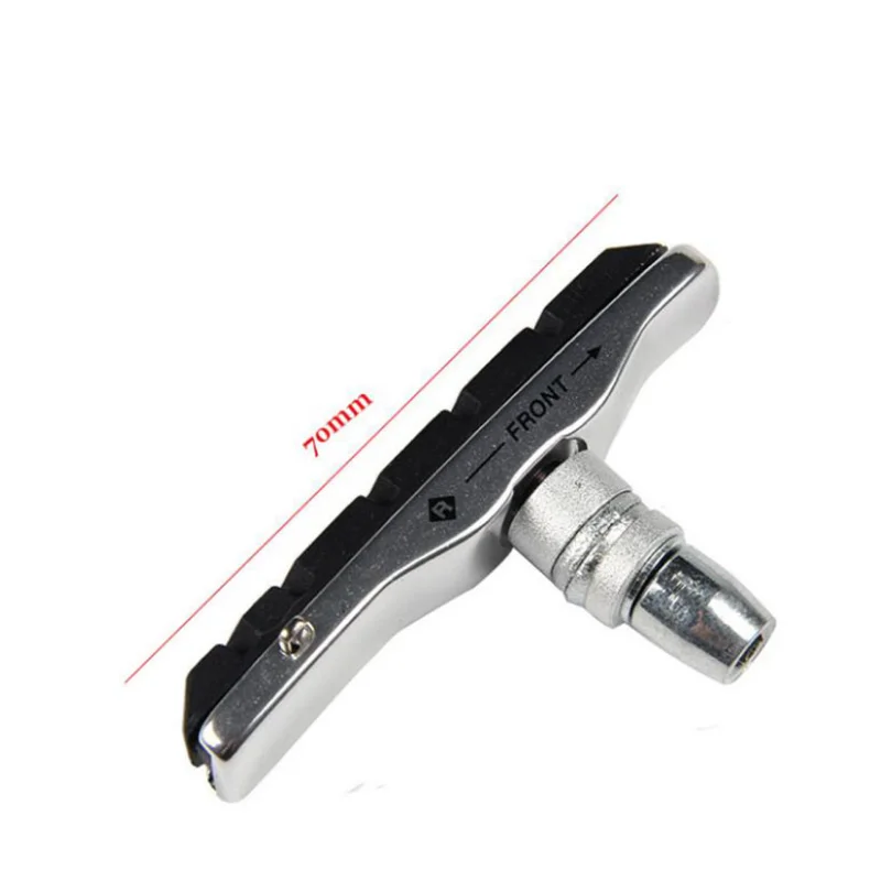 Road Bike Brake Pad Bloco de borracha Almofada de freio de bicicleta V Braking Pad Acessório de bloco de ciclismo 1 par